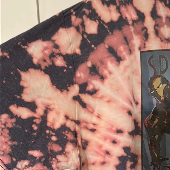 Spider-Man and Iron Man Acid Wash T-Shirt Men’s XXL - Picture 6 of 10